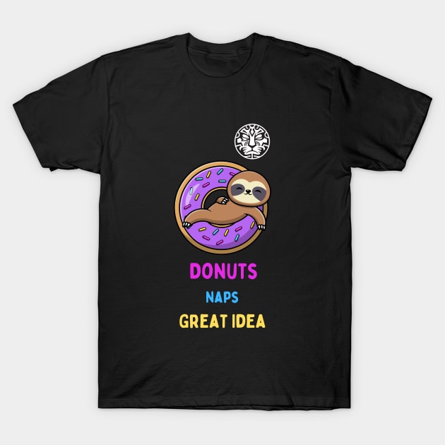 Jinrai: Donuts and Naps T-Shirt by Mister Jinrai